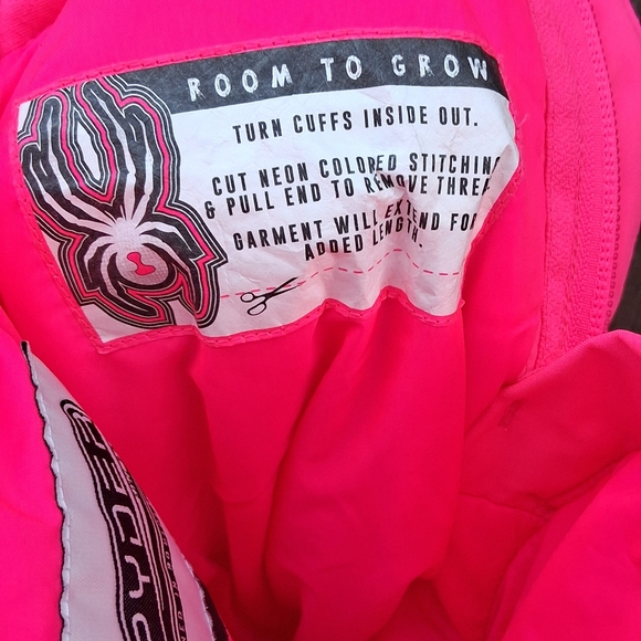 Spyder Kids Pink Snow Pants - Picture 3 of 6